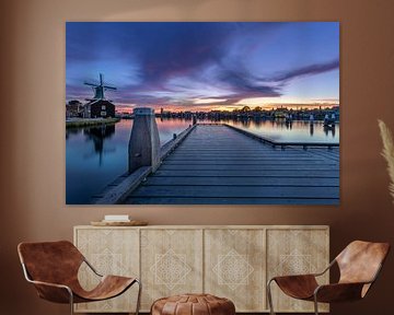 Zaanse Schans - Sunset by Fotografie Ploeg