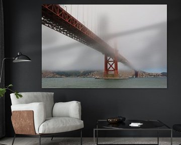 Golden Gate Bridge In de Mist