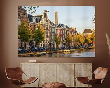 Alte Singel in Leiden von Dirk van Egmond