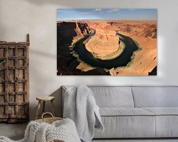 Horseshoe Bend met de Colorado rivier in Arizona USA
