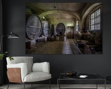 De verlaten italiaanse wijnkelder van Frans Nijland
