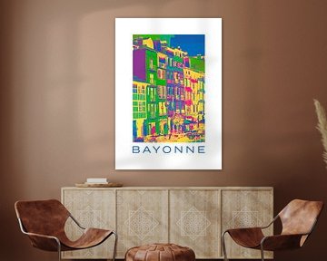 Bayonne - Pop Art van Birgit Wagner