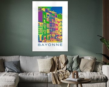 Bayonne - Pop Art van Birgit Wagner