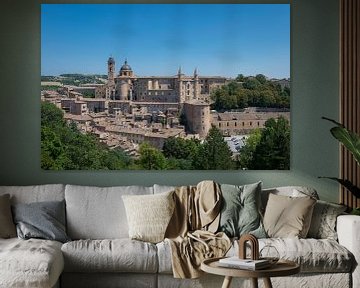 La belle ville médiévale d'Urbino