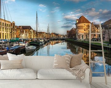 The canals of Zwolle by Eelke Brandsma