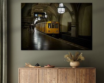 Berlin Metro by Eus Driessen
