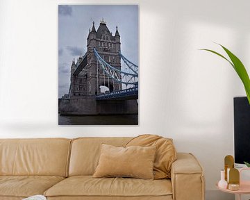 Towerbridge Londen dichtbij in kleur van Mireille Schipper