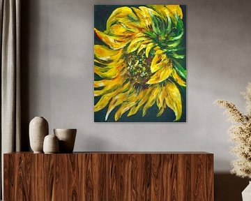 Sunflower. by Ineke de Rijk