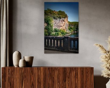 Felsen von Vitrac von Jan van der Knaap