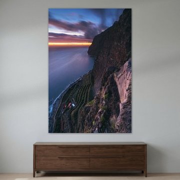 Madeira Cabo Girao à l'heure bleue