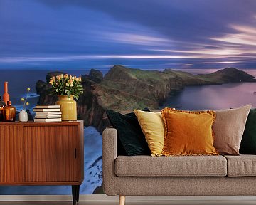 Madeira Ponta de Sao Lourenco at sunrise by Jean Claude Castor