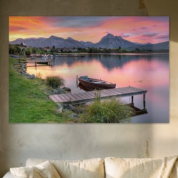 Hopfensee dans l'Ostallgäu sur Michael Valjak