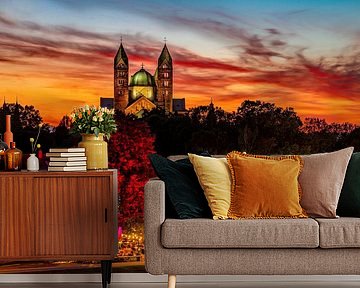 Speyer Evening Red by Roland Hoffmann