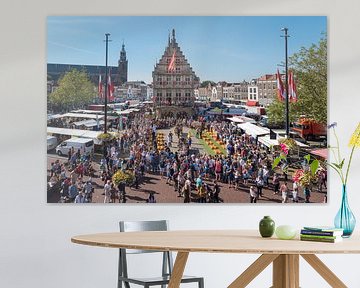 Kaasmarkt Gouda van Rinus Lasschuyt Fotografie