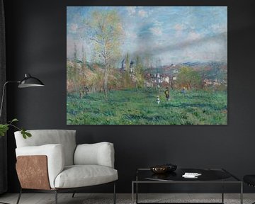 Frühling in Vethuil, Claude Monet