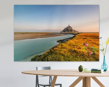 Le Mont Saint-Michel, Normandie sur Gijs Rijsdijk