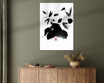 panda sur Péchane Sumie