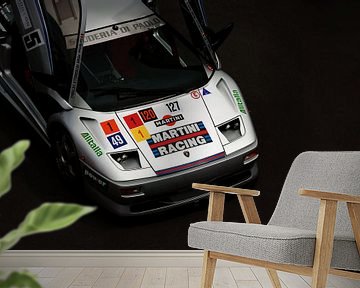 Lamborghini van MSP Canvas
