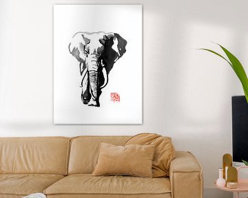 wandelende olifant (gezien bij vtwonen) van Péchane Sumie