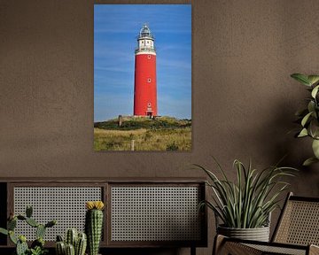 Eierland Leuchtturm von Nederland op Foto