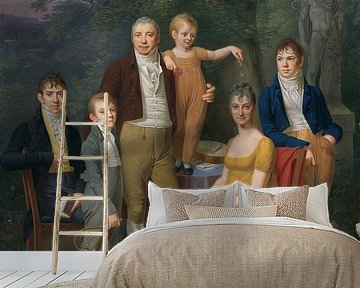 Familieportret, Caspar David Friedrich...