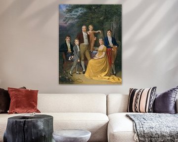 Familienporträt, Caspar David Friedrich
