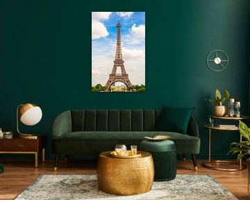 The Eiffel Tower in Paris by Günter Albers