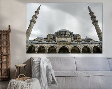 Moskee in Istanbul van Rob Bleijenberg