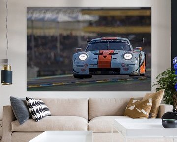 Gulf Racing UK Porsche 911 RSR, 24 Stunden von Le Mans 2019 von Rick Kiewiet