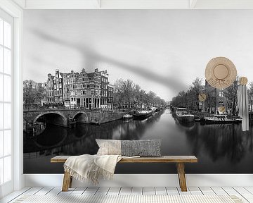 Prinsengracht und Brouwersgracht Amsterdam von Pascal Lemlijn