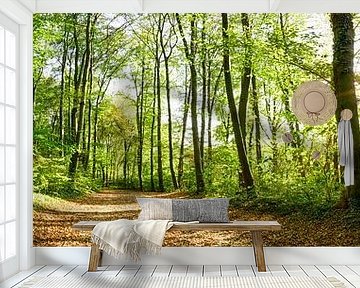 Way through the forest by Günter Albers