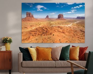 Monument Valley "A Cowboys And Indians Decor" van Jeroen Somers