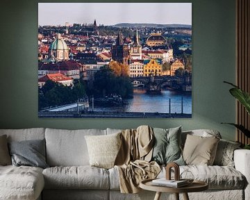 Prague Old Town / Vltava River by Alexander Voss