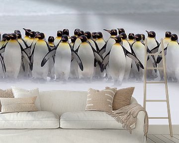 Just a few penguins (expo version) by Claudia van Zanten