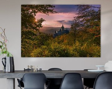 Schloss Wernigerode, Harz, Sachsen-Anhalt, Deutschland. von Henk Meijer Photography