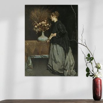 Autumn flowers, Alfred Stevens