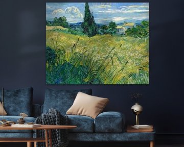 Green Wheat, Vincent van Gogh