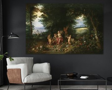 Landschap met Ceres (Allegorie van de Aarde), Jan Brueghel de Jongere, Hendrik van Balen, Jan Bruegh