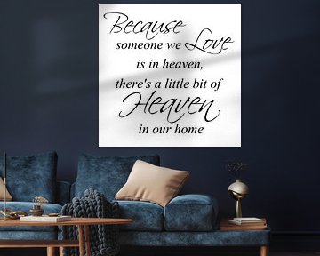 Tekst | Because someone we love | Wit van Sandra Hazes