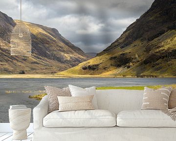 Die wunderschöne Landschaft von Glencoe in Schottland von Jos Pannekoek