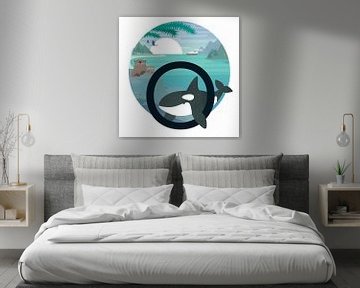 O: Otters en een orka