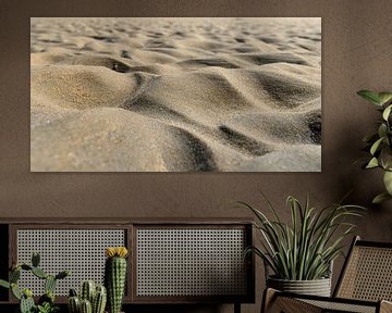 Sandstrand Nahaufnahme von Michel Knikker
