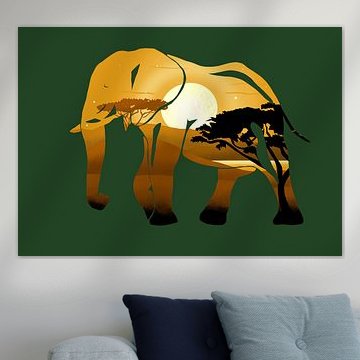 Elephant by Minca de Jong