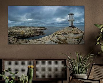 Lighthouse on Marstrand by Gilbert Schroevers