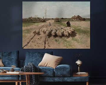 Sheep in Landscape, Anton Mauve