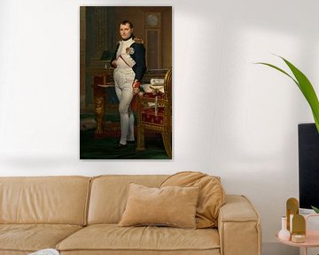 Der Kaiser Napoleon in seinem Arbeitszimmer in den Tuilerien, Jacques-Louis David