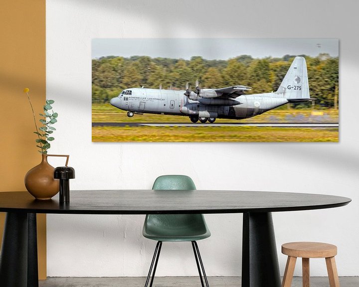 Sfeerimpressie: KLu Hercules transportvliegtuig G-275 "Joop Mulder" van Roel Ovinge