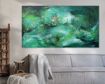 Green Abstract by Atelier Paint-Ing