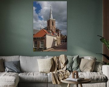 Kerk in Moordrecht in Nederland