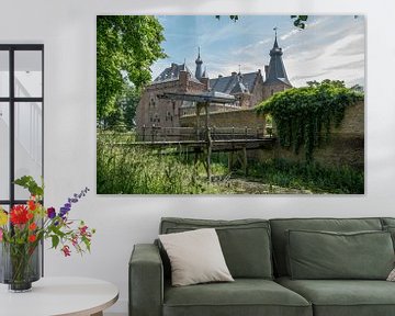 Ophaalbrug van kasteel Doorwerth in Nederland